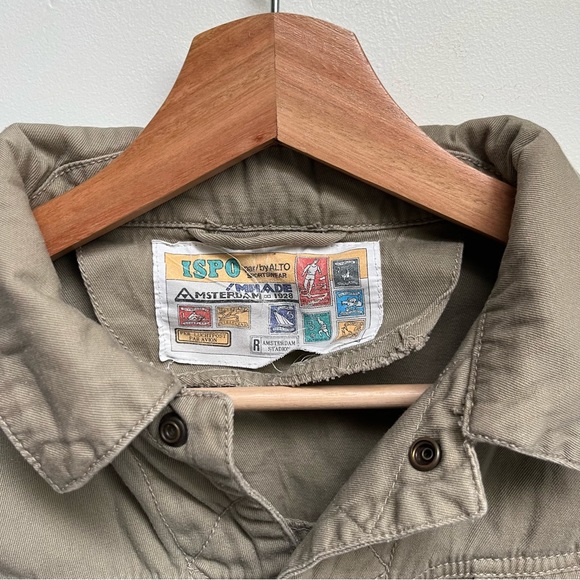 Vintage Green Lightweight‎ Utility Jacket - Picture 3 of 6